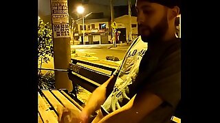 Jerking Off In Public In The Street Got Caught Multiple Times Nice Cumshot