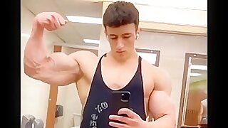 Young monster biceps