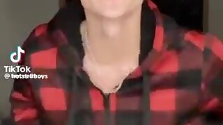 Boy dances and shows off bulge and ass