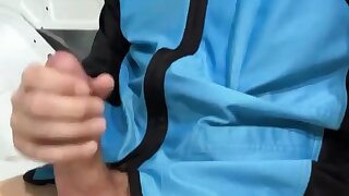 Delivery driver wank.. . . .