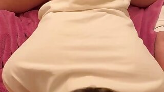 Thick Latino twink gives head to a bwc