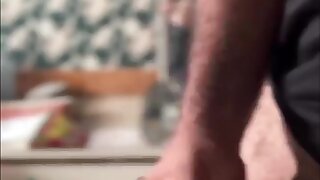 Horny Arab filming himself