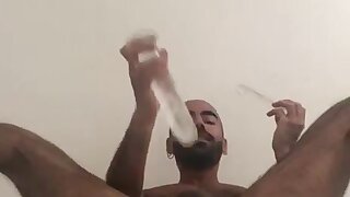 Sexy mixed faggot trains both ends