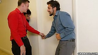 Office Guys Fuck That Intern From Tech on Grabass &lpar;xd15860&rpar;