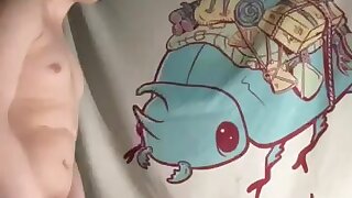 Teen slut cum on his pillow