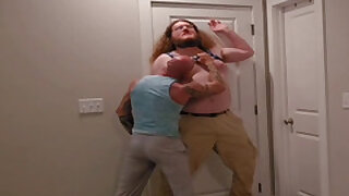 Sexy little daddy and a giant fag