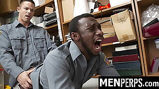 The Mall Guard Performing Strict Action on The Shoplifting Twink - Menperps