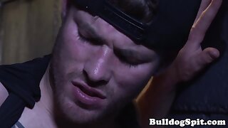 British scallies asslicking and spilling cum