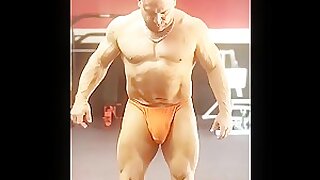 Buff daddy's monster bulge