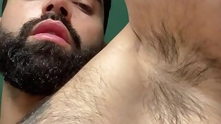 Hot guy cums while roleplaying to be a doctor