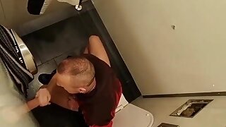 Spy toilet gloryhole