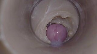 Camera in Vagina&comma; Cervix POV&comma; "Creampie"ASMR 4k