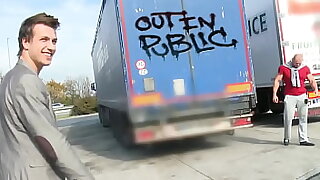 GAYWIRE - Czech Studs Having Gay Sex Out In Public&excl;