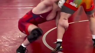 Watch a day in the life of a wrestler.