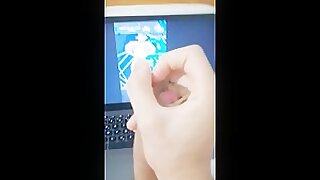 Jerking off to Regan Grimes part 2