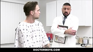 Hot Hunk Doctor Fucks Patient Boy During Visit